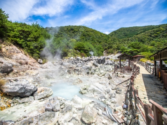 長崎県の風景：雲仙地獄