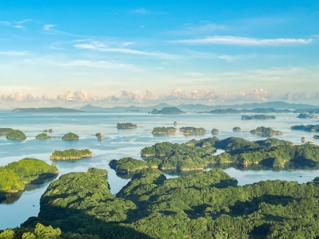 長崎県の風景：九十九島